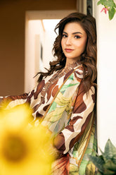 3-PC Unsititched Embroidered Lawn By Mbasics | MB-CUS25-905A